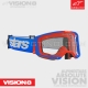 Masque "VISION 8" WORDMARK | Blue/Orange | ALPINESTARS