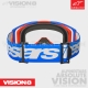 Masque "VISION 8" WORDMARK | Blue/Orange | ALPINESTARS