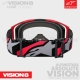 Masque "VISION 8" LUAR | Red/Black | ALPINESTARS