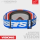 Masque "VISION 8" WORDMARK | Blue/Orange | ALPINESTARS