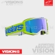 Masque "VISION 5" BLAZE | BLEU/FLUO | ALPINESTARS