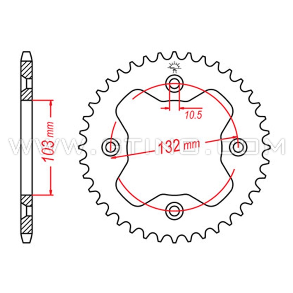 Couronne de transmission - JTA881