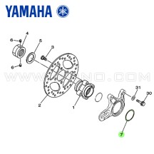 Circlip d'axe arrière YAMAHA 1S3254150000
