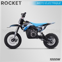 DIRT BIKE ENFANT ÉLECTRIQUE | HIRO ROCKET 1000W | BLEU