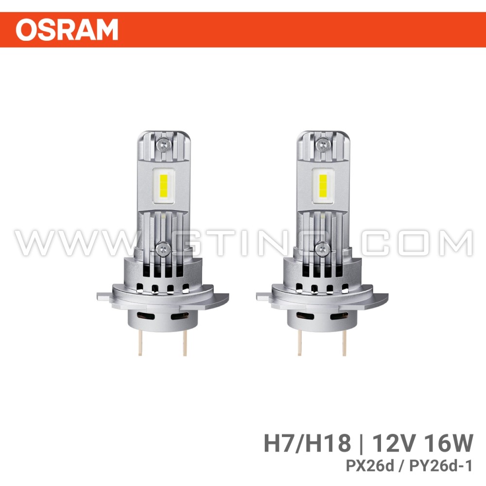 Pack 2 ampoules de phare OSRAM LEDriving HL Easy H7/H18
