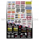 Planche Stickers - StreetBike Sponsor Logos