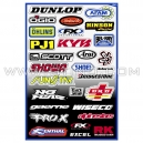 Planche Stickers - StreetBike Sponsor Logos