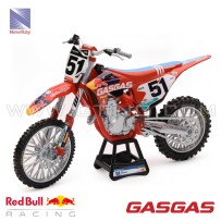 Motocross OFF-ROAD 1/12 | Moto Gas Gas 450 MCF Red Bull J. BARCIA