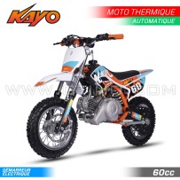 DIRT BIKE SANO RXF | MINI 50-E AUTO | ROUGE