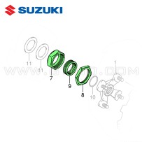 Écrou central d'axe arrière SUZUKI LTR 450 / LTZ ie