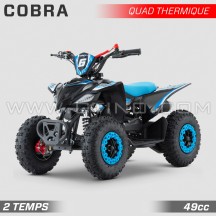 QUAD ENFANT 49cc | HIRO COBRA 2T | BLEU