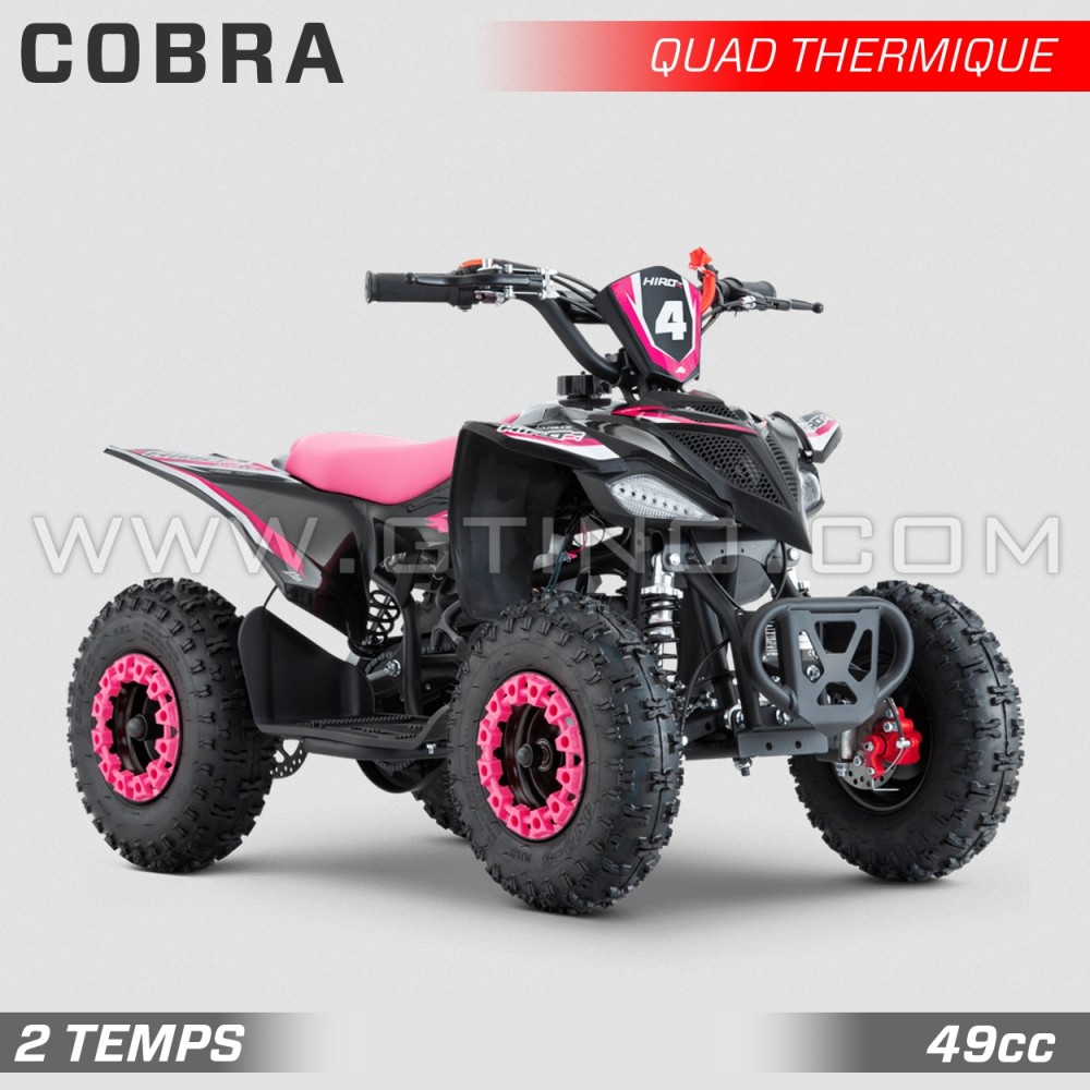 QUAD ENFANT 49cc | HIRO COBRA 2T | ROSE