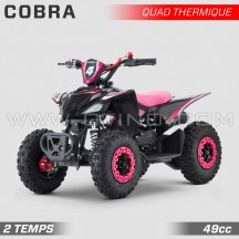 QUAD ENFANT 49cc | HIRO COBRA 2T | ROSE