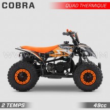 QUAD ENFANT 49cc | HIRO COBRA 2T | ORANGE