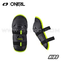 Genouillères PEEWEE - O'NEAL | NOIR & FLUO (ENFANT)