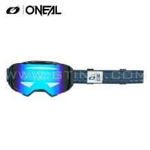 Masque de cross B-22 STATIC "OCEAN BLUE" | O'NEAL