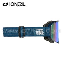 Masque de cross B-22 STATIC "OCEAN BLUE" | O'NEAL