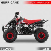 QUAD ENFANT 125cc | HIRO HURRICANE 4T | ROUGE
