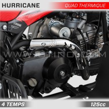 QUAD ENFANT 125cc | HIRO HURRICANE 4T | ROUGE