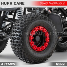 QUAD ENFANT 125cc | HIRO HURRICANE 4T | ROUGE
