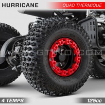 QUAD ENFANT 125cc | HIRO HURRICANE 4T | ROUGE