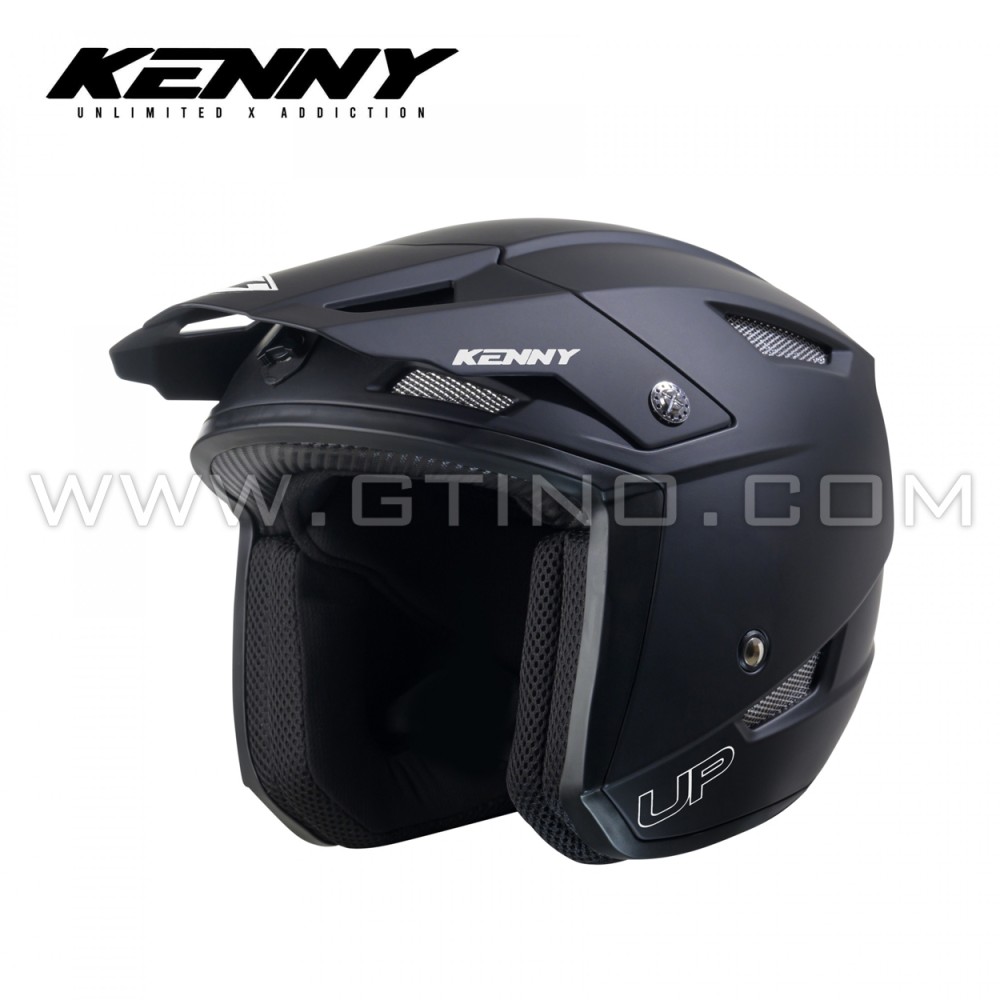 Casque de TRIAL | UP - BLACK MATT by KENNY
