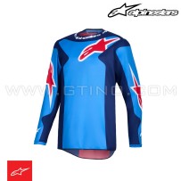 Maillot FLUID GRID | Blue Red - ALPINESTARS