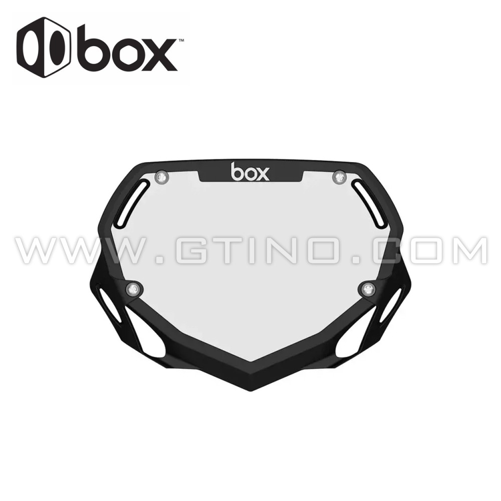 Plaque BOX TWO - Black / White : PRO