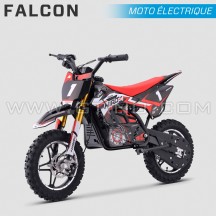 POCKET CROSS ENFANT ÉLECTRIQUE | HIRO FALCON 550W | ROUGE