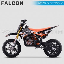 POCKET CROSS ENFANT ÉLECTRIQUE | HIRO FALCON 550W | ORANGE