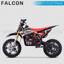 POCKET CROSS ENFANT ÉLECTRIQUE | HIRO FALCON 550W | ROUGE