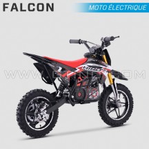 POCKET CROSS ENFANT ÉLECTRIQUE | HIRO FALCON 550W | ROUGE