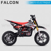 POCKET CROSS ENFANT ÉLECTRIQUE | HIRO FALCON 550W | ROUGE