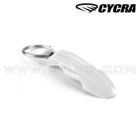 Porte clé "garde-boue" BLANC - CYCRA 