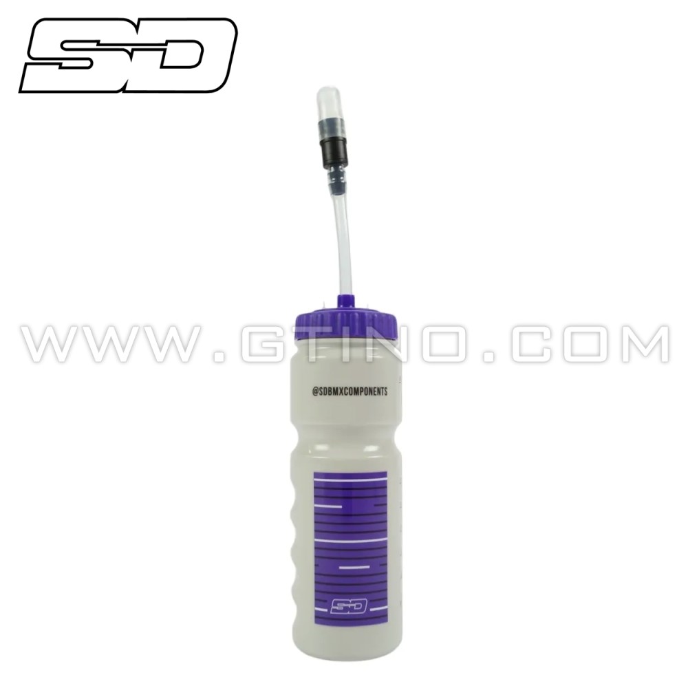 Gourde avec paille PURPLE - TRACK by SD Components