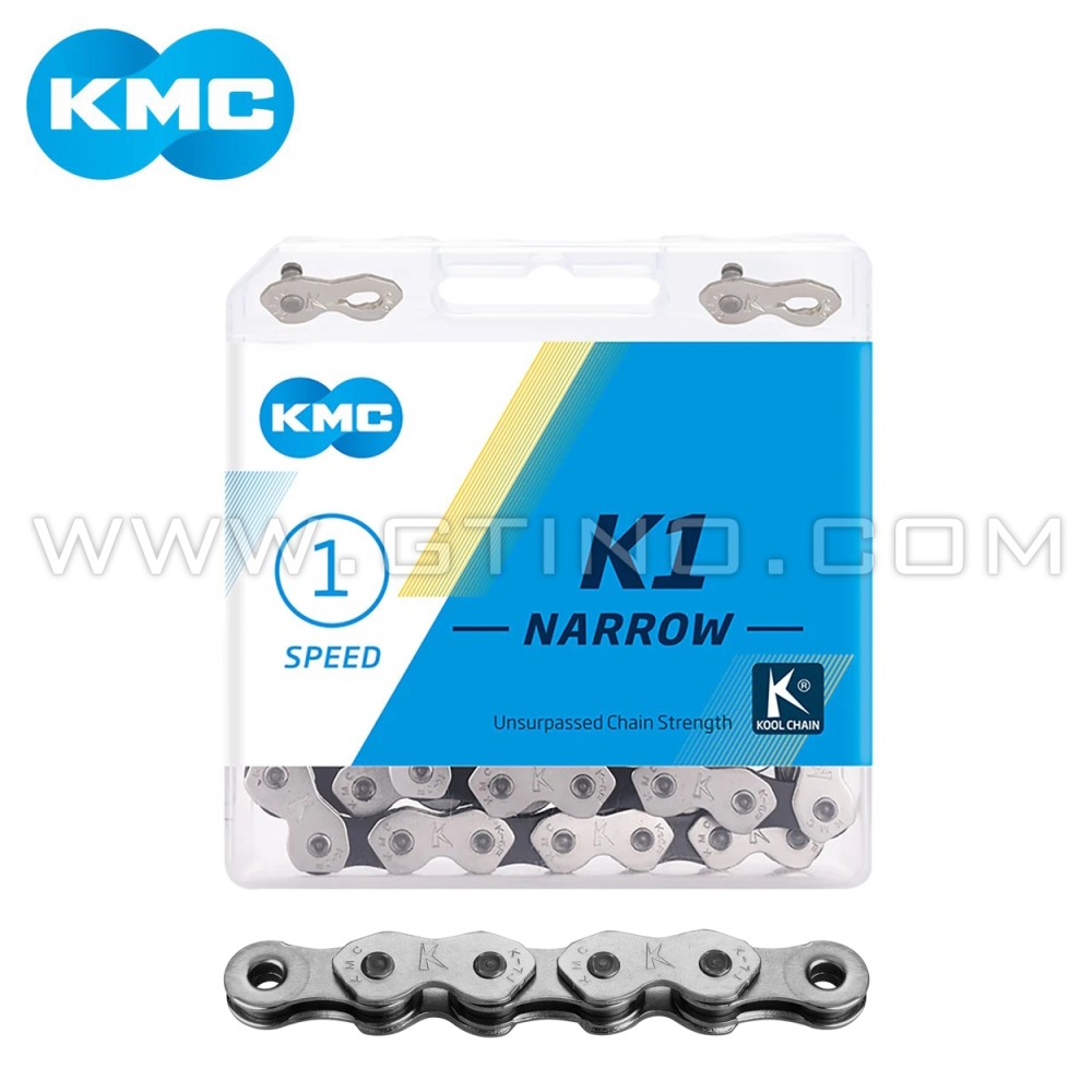 Chaine vélo - KMC K1 Narrow Silver