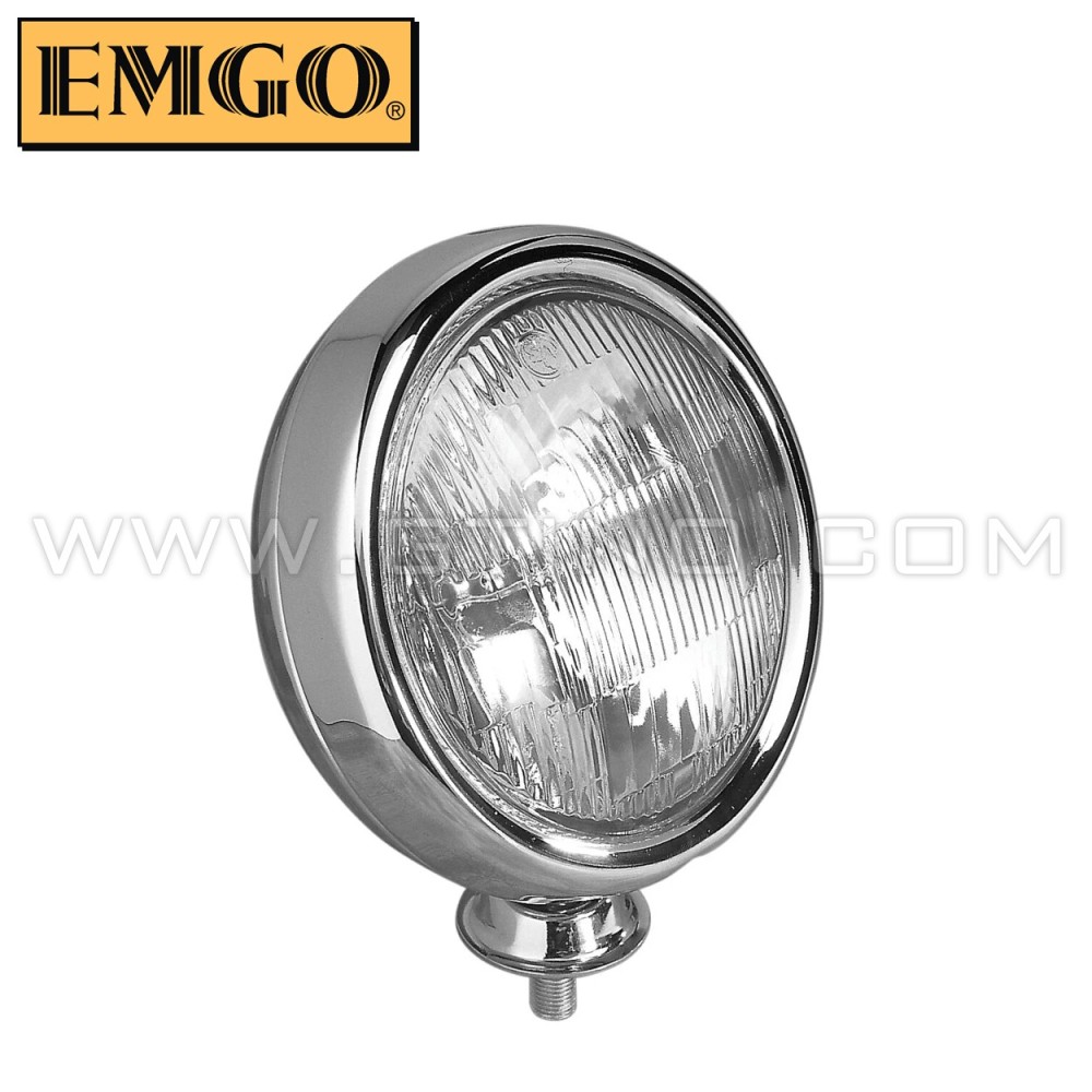 EMGO chroom extra koplamp compact 57 mm ECE