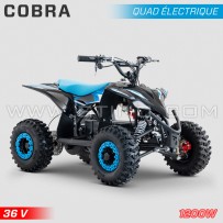 Elektrisches Kinderquad HIRO Cobra 1200W 36V blau