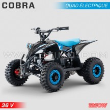 Elektrisches Kinderquad HIRO Cobra 1200W 36V blau