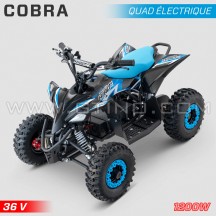 Electric kids quad HIRO Cobra 1200W 36V blue