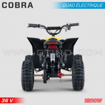 Electric kids quad HIRO Cobra 1200W 36V yellow