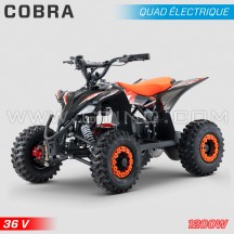 Elektrisches Kinderquad HIRO Cobra 1200W 36V orange
