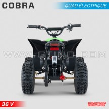 Electric kids quad HIRO Cobra 1200W 36V green
