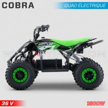 Elektrische kinderquad HIRO Cobra 1200W 36V groen