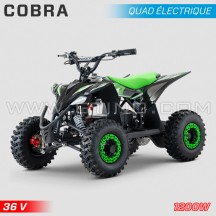 Quad enfant électrique HIRO Cobra 1200W 36V Vert