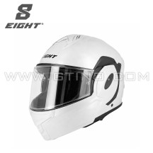 Modulaire helm EIGHT FLIPTECH parelwit