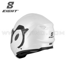 Casque modulable EIGHT FLIPTECH Blanc nacré P/J ECE 22.06