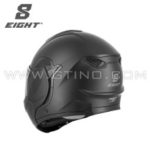 Modular helmet EIGHT FLIPTECH Matte Black