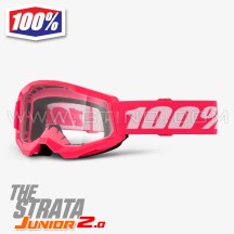 Motocross Goggles 100% STRATA 2.0 Junior Pink