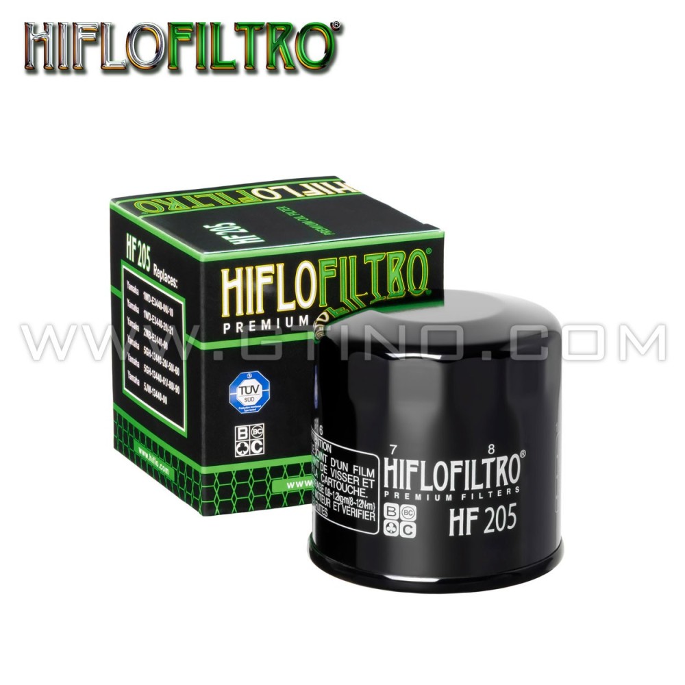 Filtre à huile HIFLOFILTRO HF205